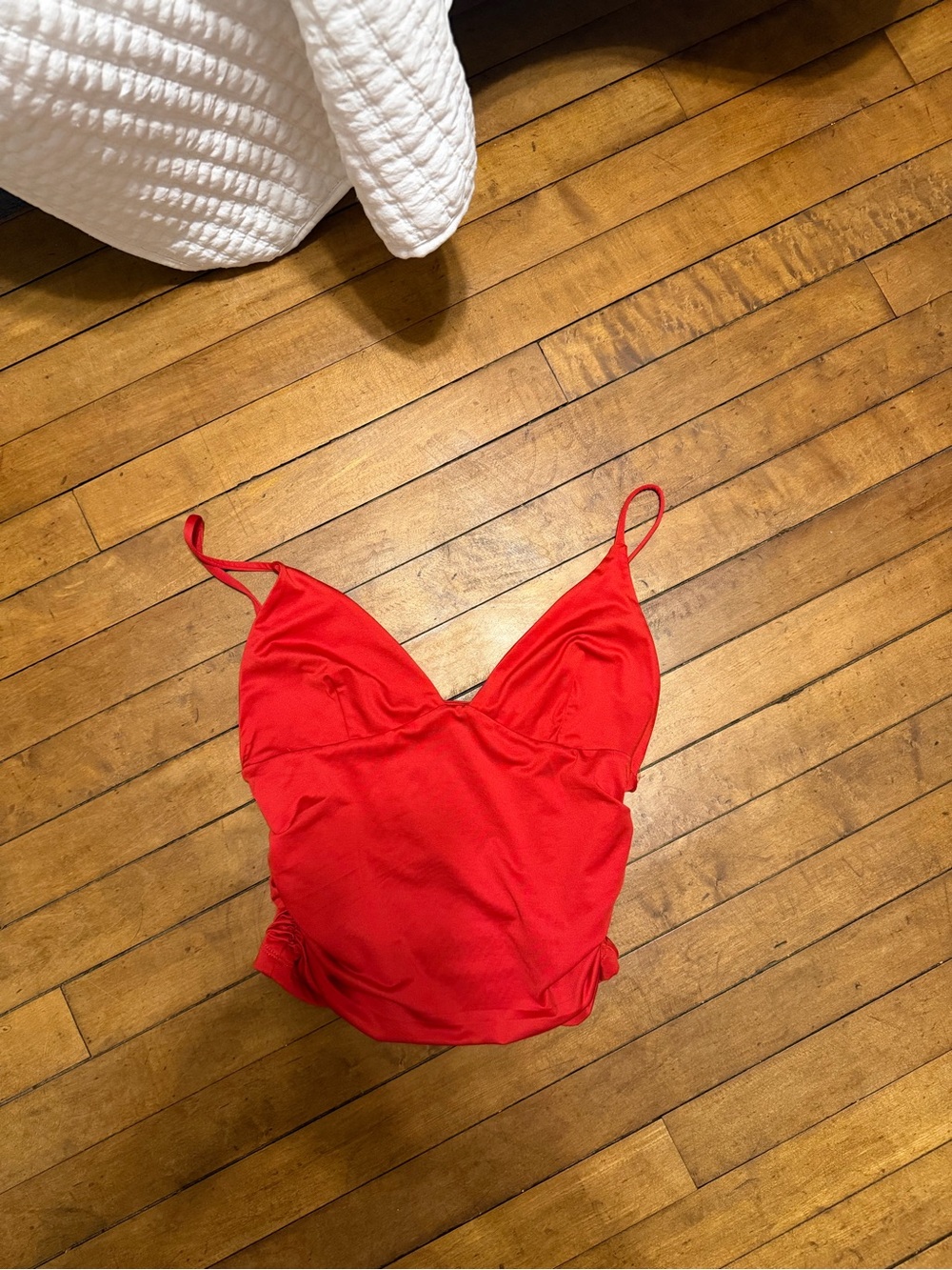 red tank top